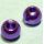 Messinkikuulat TFH® 3.3mm 1/8" 20kpl Anodisoitu lucent metallic DARK PURPLE