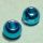 Messinkikuulat TFH® 3.3mm 1/8" 20kpl Anodisoitu lucent metallic LIGHT BLUE