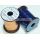 UNI - Mylar tinseli Copper / Blue koko #12