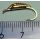 Painotettu toukka larvarunko tungsten kulta LARGE perhokoukku TFH®