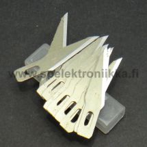 Askarteluveitsen varaterät terät askarteluveitsiin 10 kpl malli 1