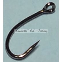 Väkäsetön perhokoukku VSTFH-2457BL #16 barbless fly hook 50pcs pack