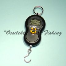 Digitaalinen kalavaaka 10g - 50kg  lämpömittarilla ja taustavalolla Ossilehti Fishing