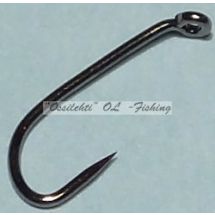 Väkäsetön perhokoukku VSTFH-3769BL #12 barbless fly hook 50pcs pack