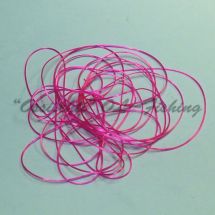 Smooth Maggot Flat Body String FLU Bright Pink Red TFH™