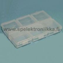 Tarvikerasia Koukkulaatikosto säilytyslokerikko  6 -osainen TFH™