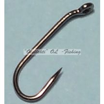 Väkäsetön perhokoukku VSTFH-100BL #16 barbless fly hook 50pcs pack