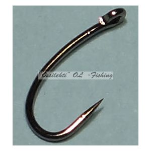 Väkäsetön perhokoukku VSTFH-2488BL #16 barbless fly hook 50pcs pack