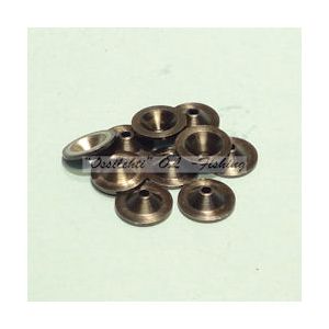 Disc conehead monster messinkiä 11mm Cosmo Black 10kpl