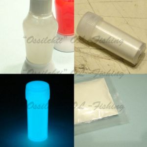 Fosforijauhe 10g värikoukkujen värijauhe valkoinen glow powder jälkivalaiseva fluoresoiva pulveri TFH®