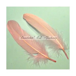 Hanhen sulat 4kpl 2R + 2L pituus n. 15-20cm Vaaleanpunainen