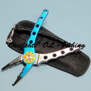 Kalastajan pihdit "Blue", sorvattu erikoisalumiini TFH®