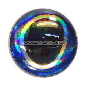 Oval Pupil 3D Adhesive Drop Style Living Eye size 10mm 16kpl Colour 1 Blue TFH®