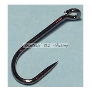 Väkäsetön perhokoukku VSTFH-3769BL #14 barbless fly hook 50pcs pack
