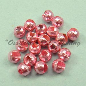 Tungsten Disco Beads Light Pink metallic 3.0 mm 20kpl TFH®