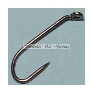 Väkäsetön perhokoukku VSTFH-3761BL #14 barbless fly hook 50pcs pack