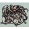 Väkäsetön perhokoukku 50kpl  VSTFH-578824 Barbless Black Nickel #10