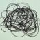 Smooth Maggot Flat Body String, Black TFH™