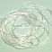 Smooth Maggot Flat Body String, Bright White TFH™