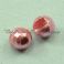 Tungsten Disco Beads Light Pink metallic 3.0 mm 20kpl TFH®