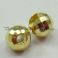 Tungsten Disco Diamond Beads Gold 5.5 mm 20kpl TFH®