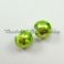 Tungsten Disco Beads Chartreuse metallic 3.5 mm 20kpl TFH®