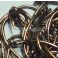 Väkäsetön perhokoukku 50kpl VSTFH-578824 Barbless Black Nickel #6