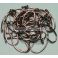 Väkäsetön perhokoukku 50kpl VSTFH-578824 Barbless Black Nickel #6