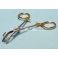 Suonipihdit release clamps silmukalla 5" magneettinen ruostumaton teräs TFH®